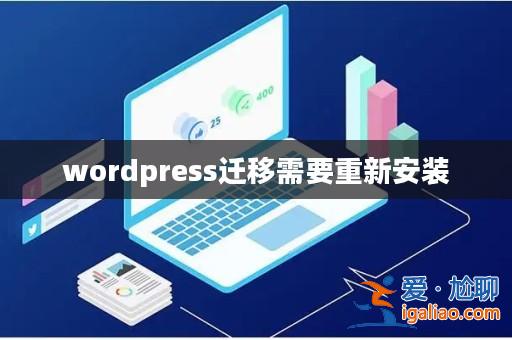 wordpress遷移需要重新安裝？